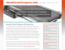 Tablet Screenshot of nordictrackcoupons.com